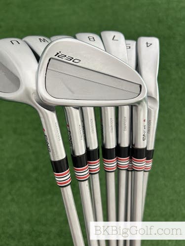 Ping i230 Iron Set 4-U / KBS Tour C-Taper 130 X Extra Stiff