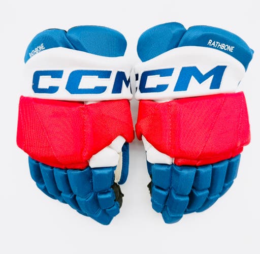 Custom CCM Tacks XF Pro Hockey Gloves-13"-Single Layer Palms-Cut Thumbs