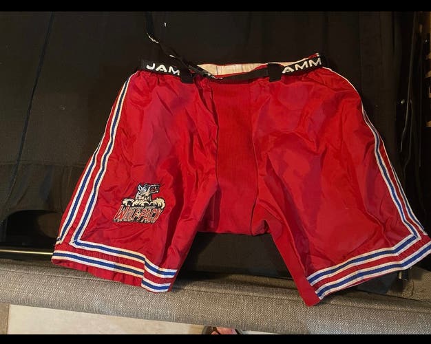 Red  Hartford Jr Wolfpack medium Pant Shells.  (Used)