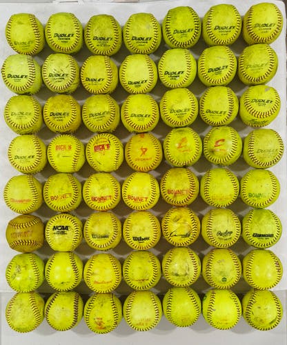 Softball 56 pack 12" (Used)
