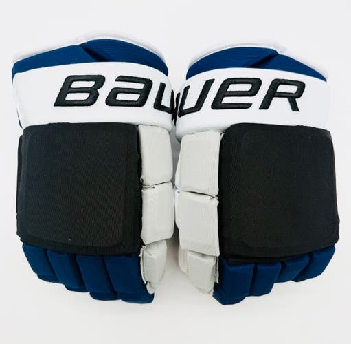 New Tampa Bay Lightning Reverse Retro Bauer Pro Series Hockey Gloves-14"