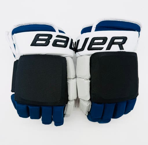 New Tampa Bay Lightning Reverse Retro Bauer Pro Series Hockey Gloves-14"