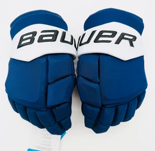 New Tampa Bay Lightning Bauer Supreme Mach Hockey Gloves-13"