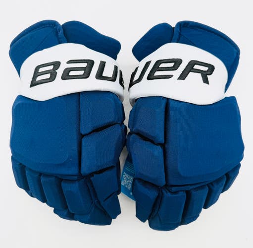 New Tampa Bay Lightning Bauer Supreme Mach Hockey Gloves-13"