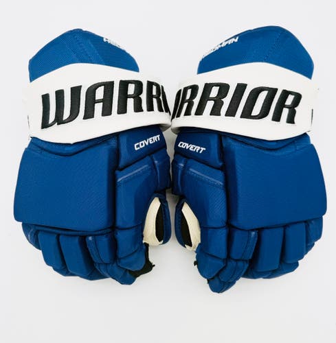 New Tampa Lightning Warrior Covert QRE Pro Hockey Gloves-14"-Grey Digi Overlay