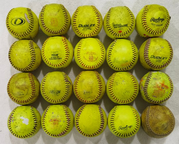 Softball 20 pack 12"  (Used)
