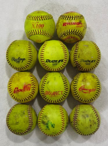 Softball 11 pack 11" (Used)
