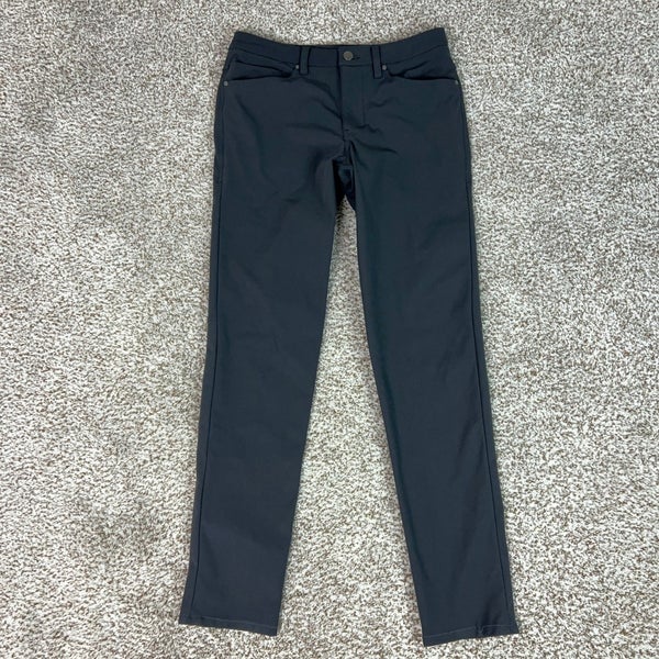 Lululemon Pants Mens 28x30 Gray Comfort Slim Fit Technical Golf Office Trousers
