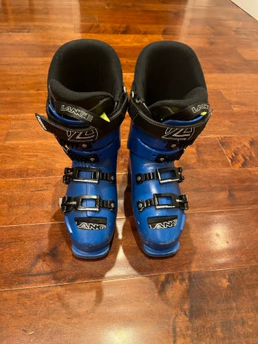 Mondo 23 & 23.5 Kid's Lange Racing RS 70 SC Ski Boots Soft Flex (Used)