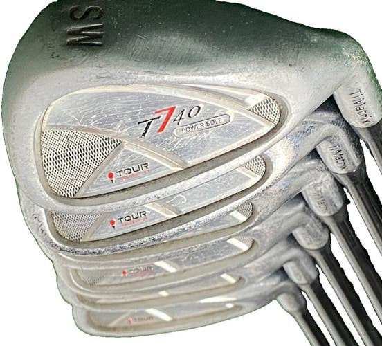 Tour Collection T740 Iron Set 6-PW,SW RH Regular Graphite 6i 37.5" Good Grips
