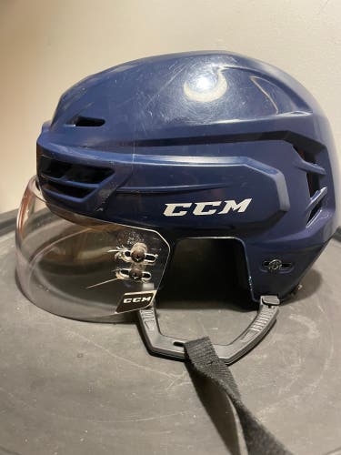 Large CCM Tacks 710 Helmet Pro Stock (Used)