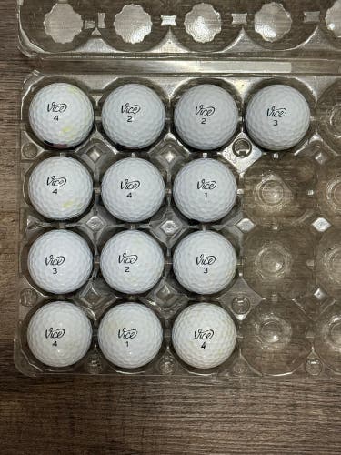 13 Vice Tour Golf Balls - 5A/4A Condition