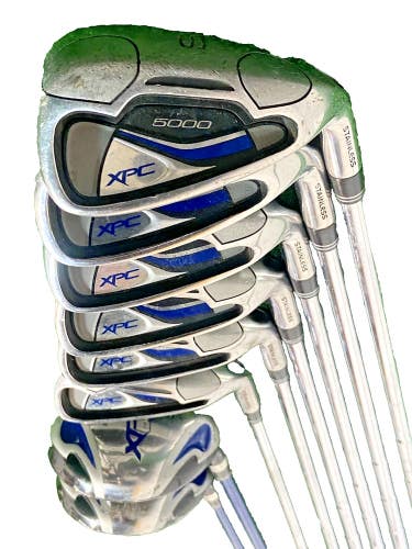 XPC 5000 Golf Set 4h,5h,6-PW,SW RH Men's Regular Flex 6i 37.5" New Velvet Grips
