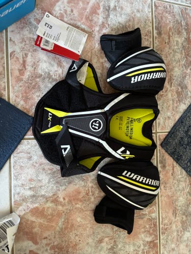 Small Youth Warrior Shoulder Pads (New)