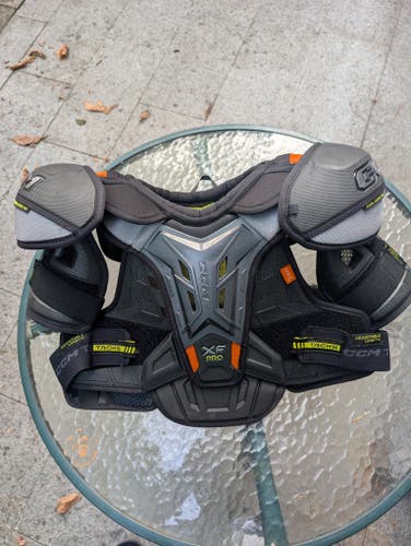 CCM XF Pro Shoulder Pads (Like New Condition) - Size Small