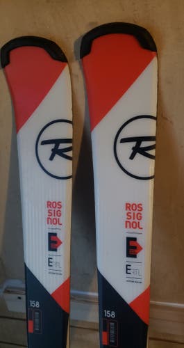 158cm Rossignol Experience Adult Skis w/LOOK XPRESS 10 EZ RAIL Bindings *PRE-OWNED* CLEANED
