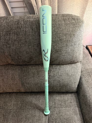 2026 Rawlings Icon Composite USSSA Certified Bat (-10) 18 oz 28" (Used)