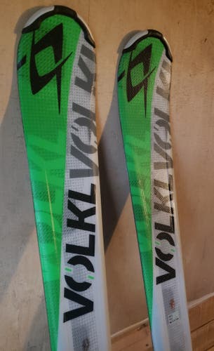 165cm SKIS VOLKL RTM 8 w/LITHIUM 10 BINDINGS *USED* DIN#3-10