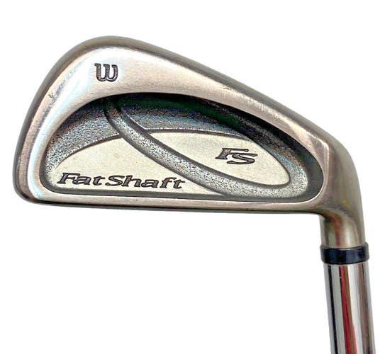 Wilson FatShaft 4 Iron RH Fat Shaft Platinum Regular Steel 39" Nice Factory Grip