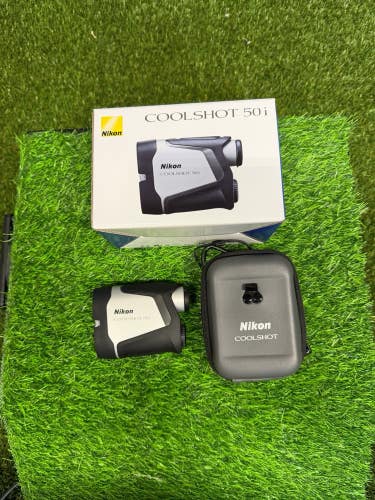 Nikon Coolshot 50i Golf Rangefinder W Case And Box
