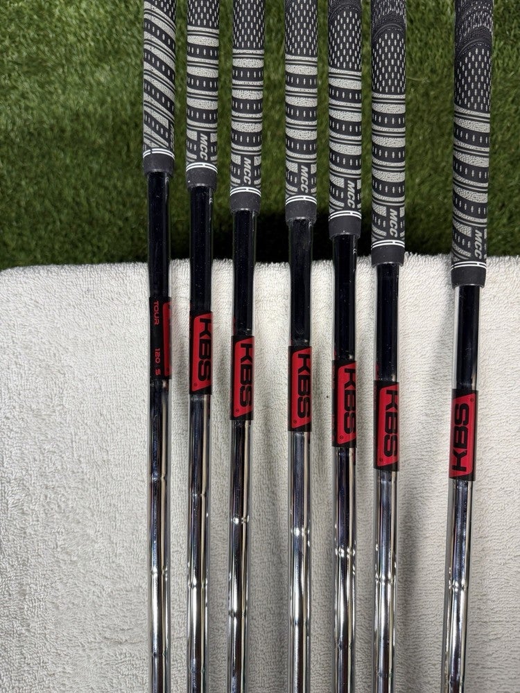 New Mizuno Pro S-1/S-3 Combo Iron Set (4-Pw) KBS Tour 120 Stiff