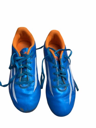 Adidas f5 Size 4 Blue/Orange Soccer Cleats