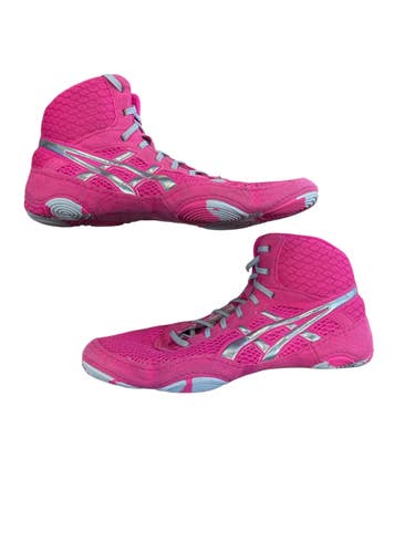 Used Asics Wrestling Shoes Pink Senior 9 11873-S000247418