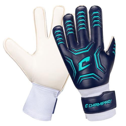 New Keeper Gloves NVY/TL SZ 4 11873-CHPSGGKNYTL4