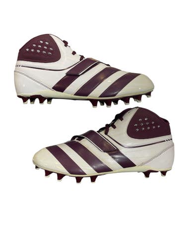 Used Adidas Adult FB Cleats Maroon Senior 12.5 11873-S000246467
