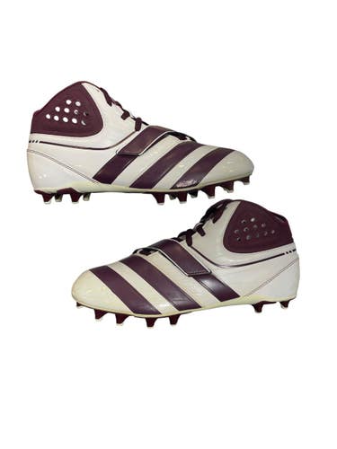 Used Adidas Adult FB Cleats Maroon Senior 12.5 11873-S000246468