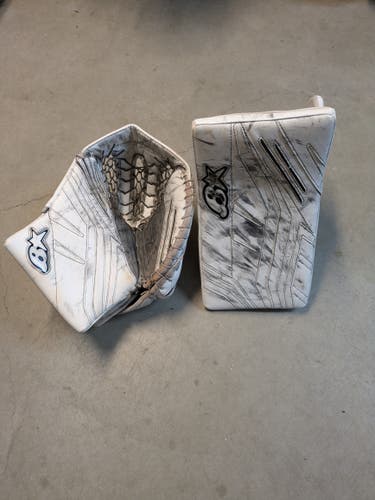 Brian's G-Netik 5 Pro Stock Glove and Blocker (Used)