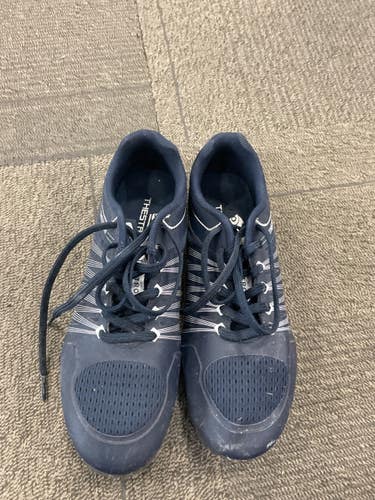 Used THESTRON TRACK SPIKES Track & Field Cleats Youth Navy Blue Youth 13.5 11614-S000245062