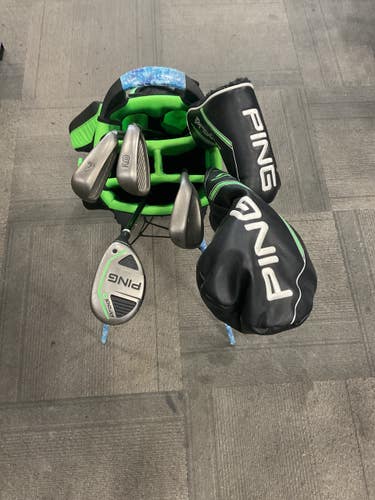 Used Ping PRODI G Jr Package Set RH Black And Green 7 Piece 11614-S000245066