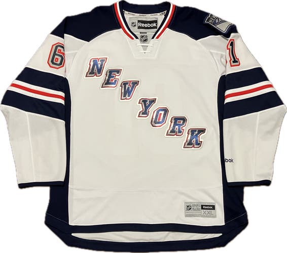 New York Rangers Rick Nash 2014 Stadium Series Reebok NHL Hockey Jersey Size 2XL