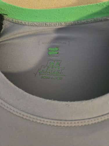 Unequal CC Hart Pulse Shoulder Pad Compression Shirt