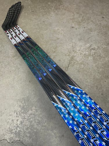 4 PACK 65 Flex P92M True Hzrdus 9x4 Senior Right Hand Hockey Stick Team USA Pro Stock (New)