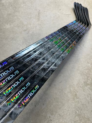 6 PACK 95 Flex P92M Nitro Wrapped As Hzrdus Smoke Senior True Left Hand Pro Stock (New)