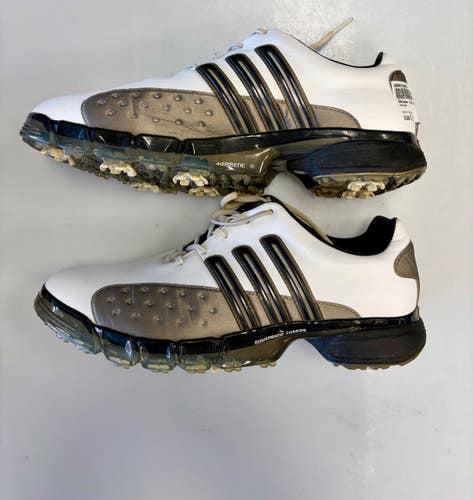 Used Adidas Mens Golf Shoes White Senior 11 11860-S000316683