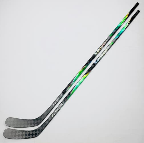 2-Pack New Custom Green Bauer Vapor FlyLite (Pulse Pro Build)-RH-95 Flex-P92-Grip W/ Spiral Texture