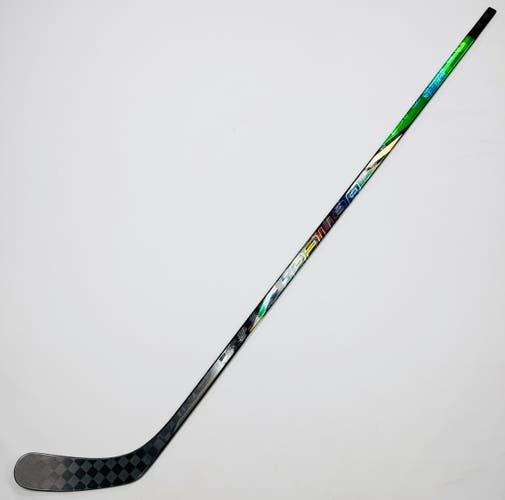 New Custom Tyler Seguin Green Bauer Nexus Tracer (ADV Build)-RH-95 Flex-P92-Grip W/ Spiral Texture