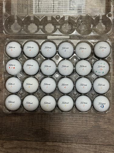 24 Titleist Velocity Golf Balls - 5A MINT CONDITION ONLY
