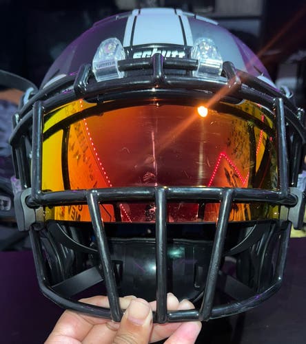 Black Adult Extra Large Schutt F7 2.0 Helmet (Used)