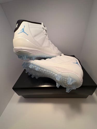 Nike Air Jordan 11 Mid TD Football Cleats Legend Blue HM7324-104 Men’s Size 10.5