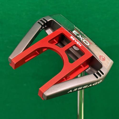 Odyssey EXO SEVEN 35.25" Center-Shaft Mallet Putter w/ Super Stroke & HC