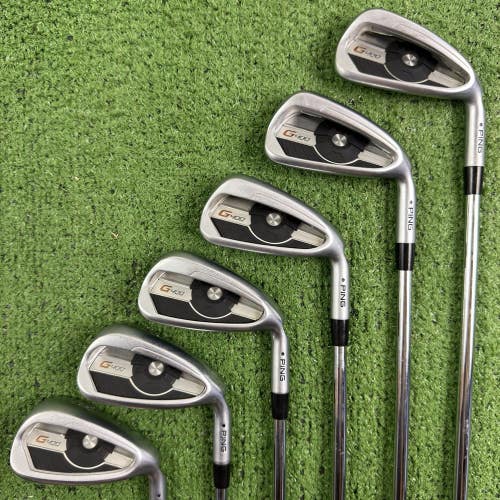 Ping G400 Iron Set 5-PW AWT 2.0 Regular Flex Black Dot Steel Right Handed