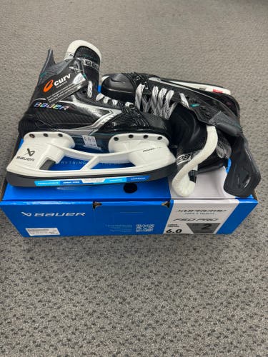Bauer Supreme F50 Pro Hockey Skates 6 (New) Fit 2