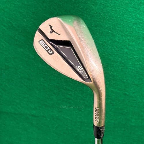 Mizuno S23 Chrome 60-10C 60 Lob Wedge Stepped Steel Wedge Flex