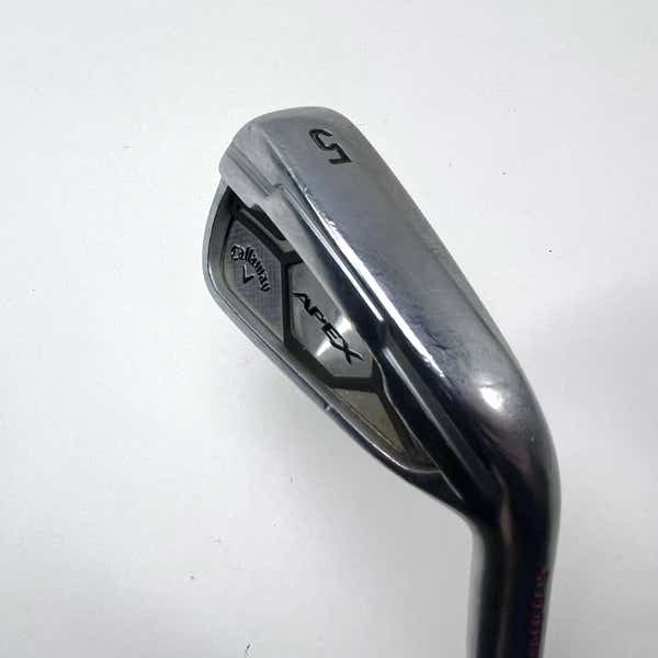 Callaway APEX PRO 6本セットproject X 6.0 Callaway Apex CF 16 Single 5 Iron Project X LZ 6.0 95g Stiff Steel