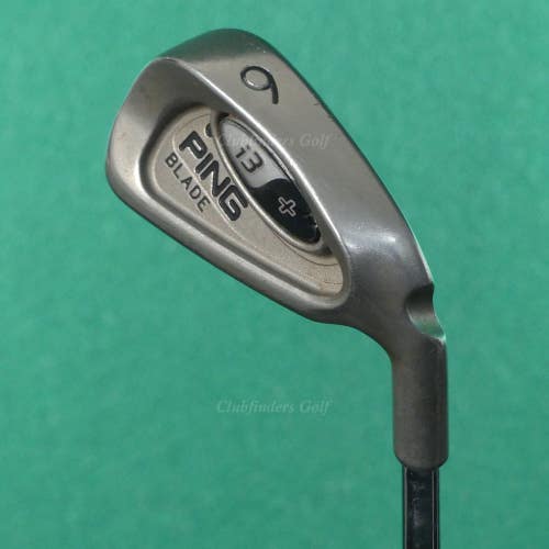 Ping i3+ Blade Black Dot Single 6 Iron Factory CS Lite Steel Stiff