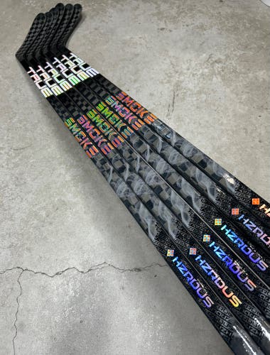 6 PACK 85 Flex P90TM Nitro Wrapped As Hzrdus Smoke Senior True Right Hand Pro Stock (New)